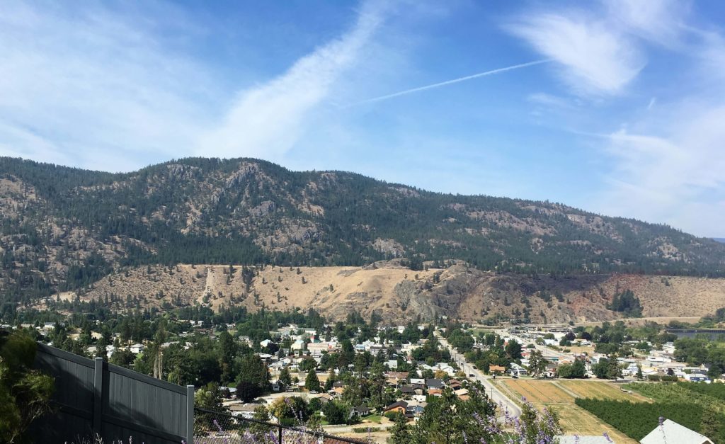 The Area of Okanagan Falls